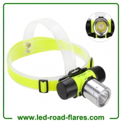 Waterproof Underwater Headlamp Headlight Rechargeable Swimming Fishing Scuba Diving Headlamp Headlight