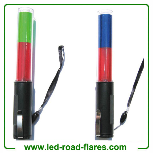 26cm Red Green Led Traffic Wands Red Blue Traffic Batons