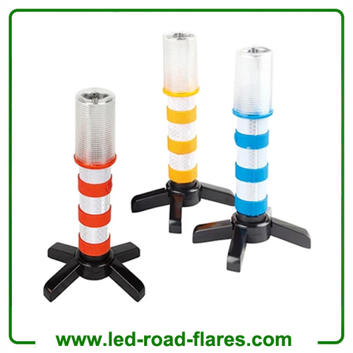 Led Car Emergency Road Flares Led Roadside Flares Safety Beacon Hazard Warning Strobe Light 