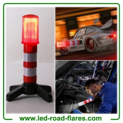 Led Car Emergency Road Flares Led Roadside Flares Safety Beacon Hazard Warning Strobe Light