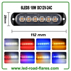 Led Light Bar 36W 18W 12W 12 Led Work Light Bar 6 Led Driving Lights Fog Offroad Lamp For Vehicles, ATV, Truck SUV