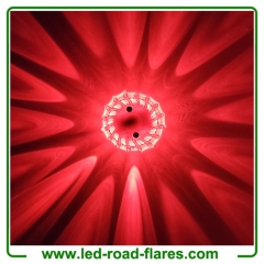 6 Pack Red Led Safety Flares Rechargeable Led Road Flares Kits