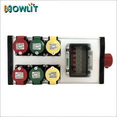 QR-H6B 6 Way 18KW Power Distributor Box