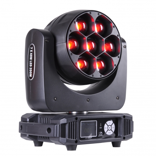 QR-M0740 7*40W Zoom Moving Head Light