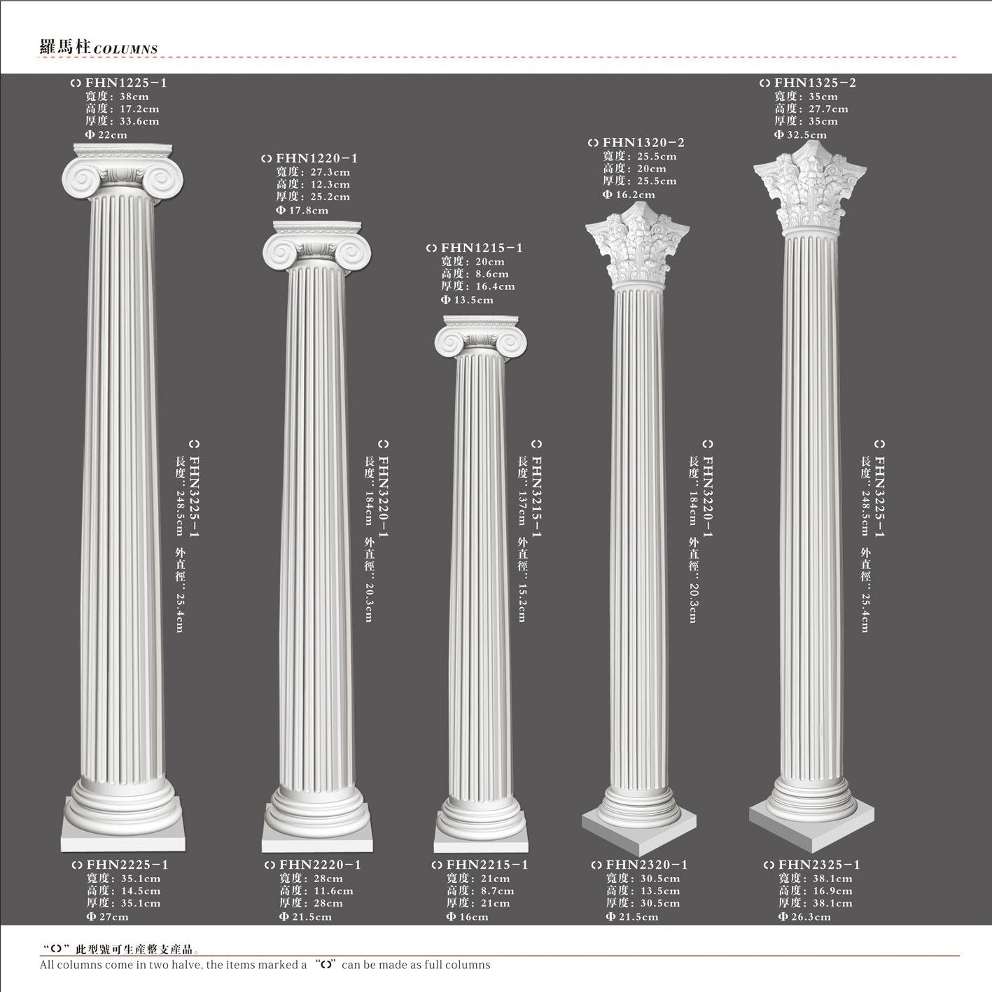 什么是罗马柱?罗马柱的材质是什么?