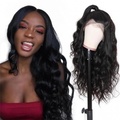 FashionPlus Hair 150% Density Pre Plucked Virgin Hair Body Wave HD Lace Front Wig  