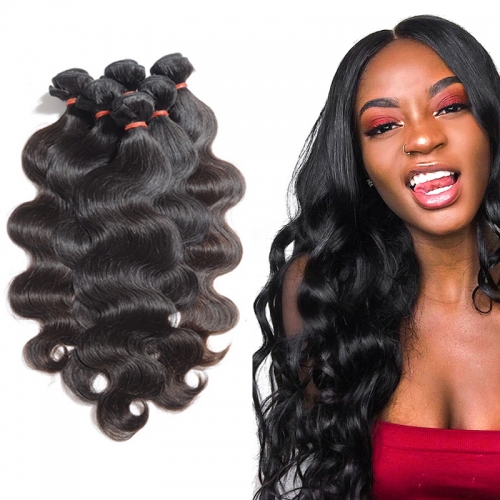 FashionPlus Hight Quality Peruvian Body Wave 4 Bundles 10A Body Wave Weave Bundles In Stock