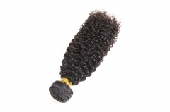 FashionPlus Hair  Wholesale Indian Virgin Human Hair Bundles Kinky Curly Hair Wave Weave  1 PCS