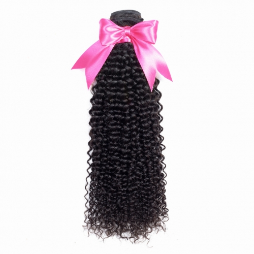 FashionPlus 1 Bundle 10A Kinky Curly Hair 100% Unprocessed Virgin Human Hair Weave