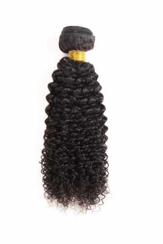 FashionPlus 1PC Mink Malaysian Kinky Curly Hair Wave weaves 
