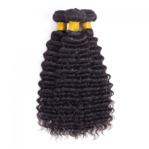FashionPlus Hair Hot Selling Peruvian Virgin Deep Wave Hair Bundles 3pcs/Pack