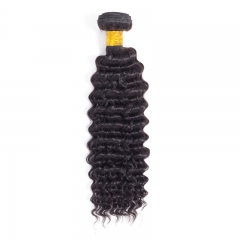 FashionPlus Hair Deep Wave Weave Virgin Human Hair 1 Bundle