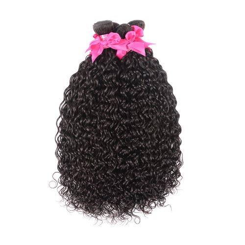FashionPlus Hair Hot Selling Virgin Malaysian Water Wave Human Hair Weaving 3pcs/Pack