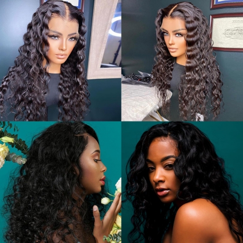 FashionPlus Hair Unprocessed Brazilian Hair Full Lace Wigs Best Quality Pre plucked Lace Wigs With Baby Hair