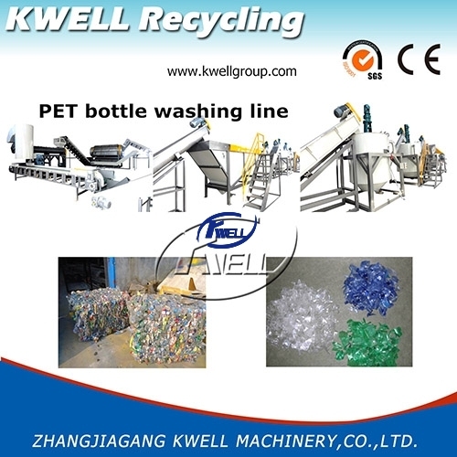 Fiber grade PET bottle recycling machine