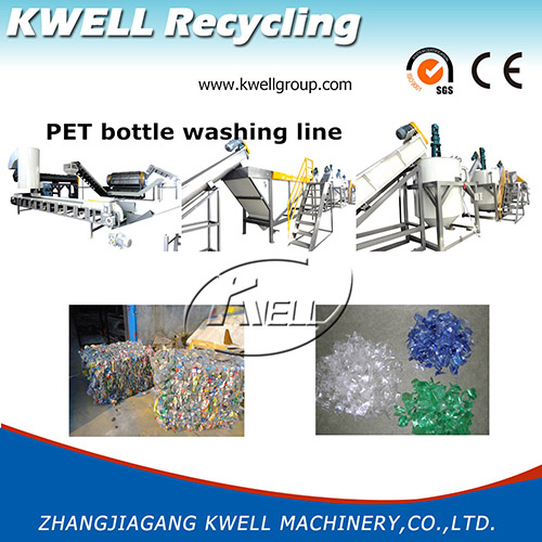 Bottle To Bottle Grade PET Bottle Recycling Machine,"B To B" Grade PET ...