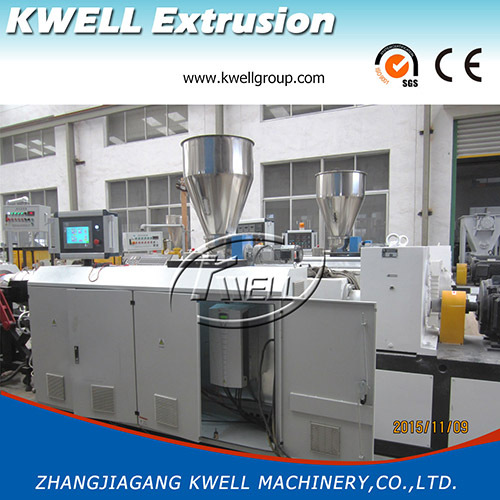 China PVC pipe extrusion line