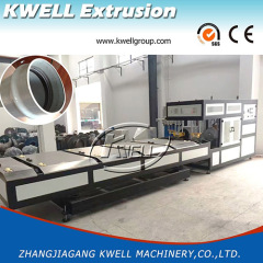 Plastic PVC PE PP PPR corrugated Pipe Socketing belling Machine