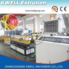 PP material single wall corrugated pipe extrusion line