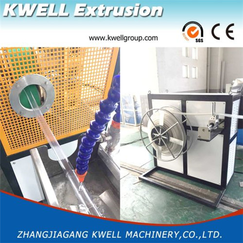 clear braided water hose tubing extruder making machine