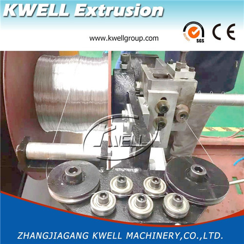 PVC steel wire reinforced hose tube production extrusion line machine