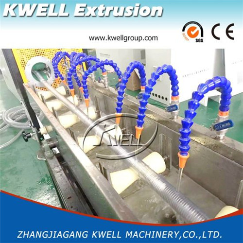 high pressure steel wire braided pvc tubing extrusion machine