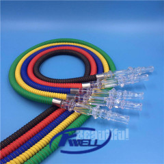 Plastic PVC shisha hookah narghile tobacco water pipe hose tube extrusion making machine