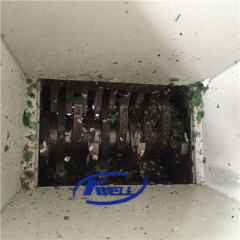 China Kwell WT200 single shaft mini shredder for waste plastic bottle