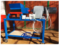 5.5KW Small plastic shredder for sale Kwell China