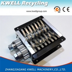 Mini plastic shredder for PET HDPE PP mineral waste water bottle kitchen home use Kwell Machinery Group China