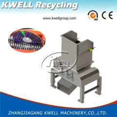 Soft Drinks Soda cola Sprite Aluminum Cans Mini Shredder Bottle Mini Double Shaft Shredder China Kwell Machinery