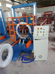 PE PP PVC flexible corrugated hose pipe coil wrapping packing machine Kwell