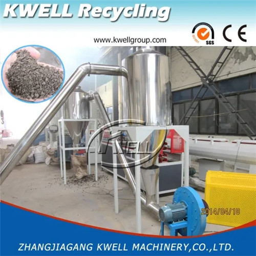 PE wood pellet powder WPC plastic co-rotating recycling extruder granulator Kwell China