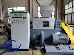 300kg/h PP raffia woven Squeezing Granulator machine
