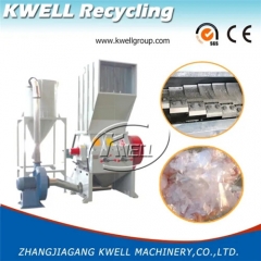 Heavy duty crusher granulator for recycling waste plastic Kwell