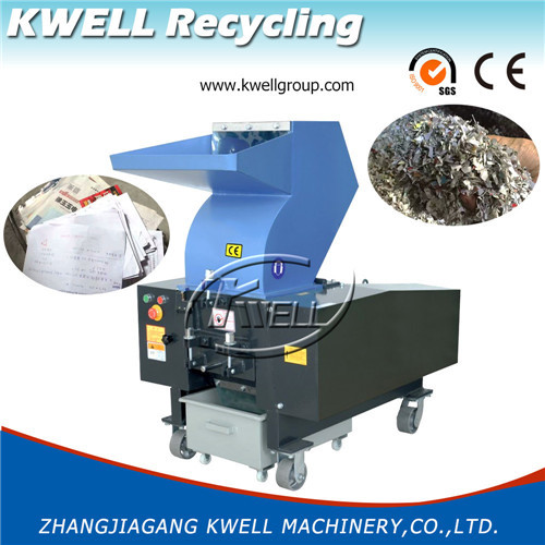 High output capacity newspaper book recycling granulator crusher Kwell