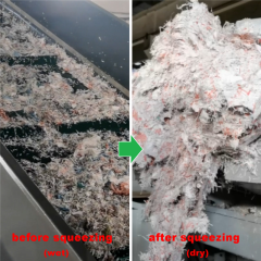 Squeezing dryer