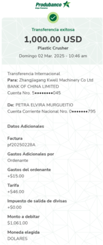 Ecuador 2025/03/02
