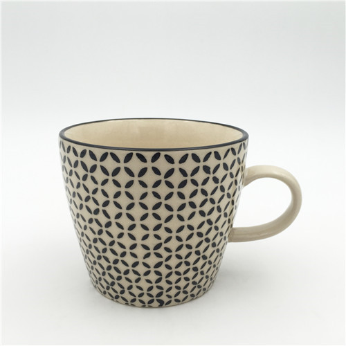 European simple style ceramic mug