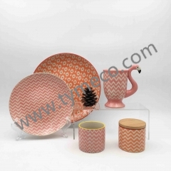 欧式简约波浪陶瓷系列