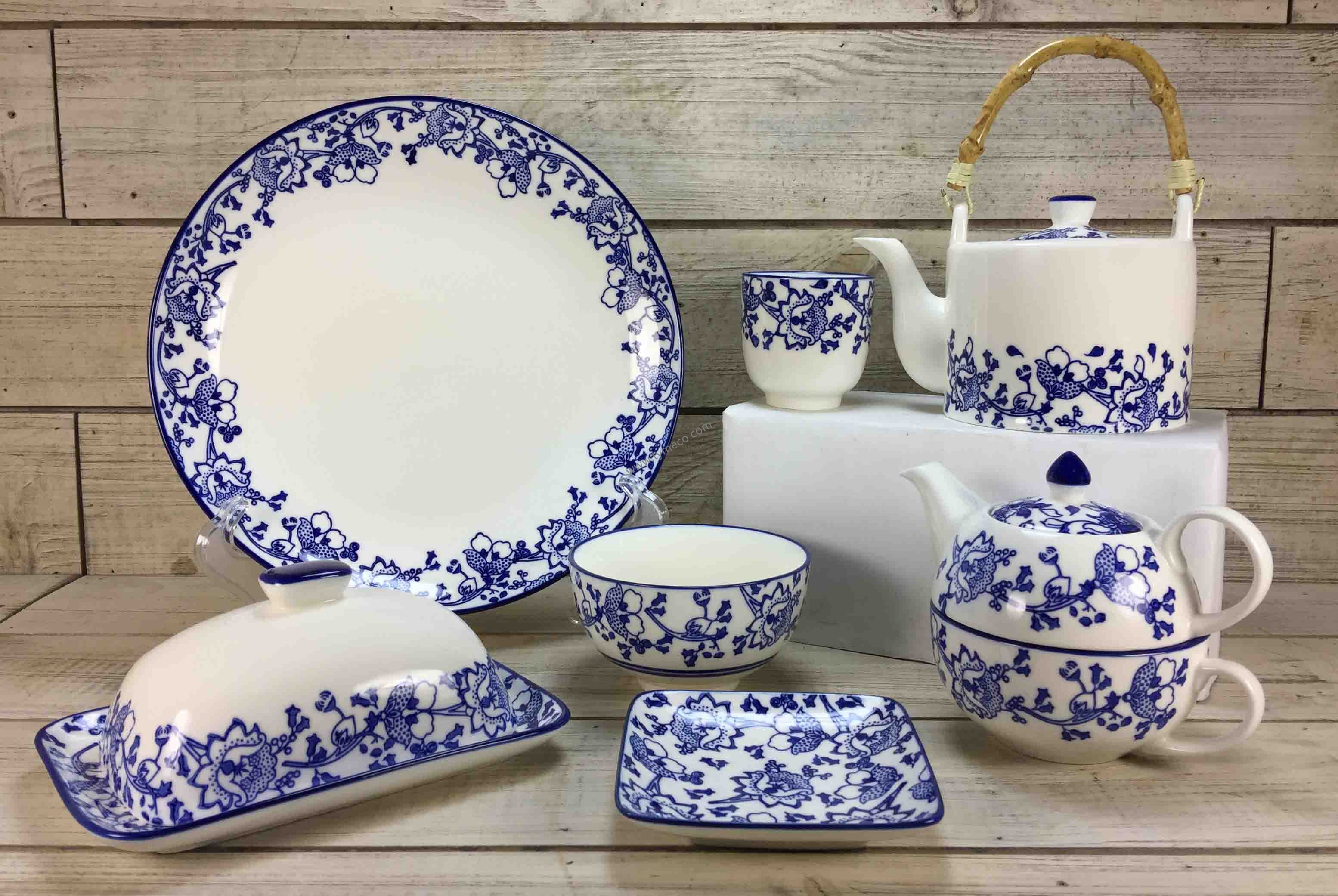 Blue & White hand-painted ceramic collection,Collection