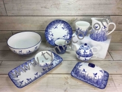 中国风莺歌燕语手绘陶瓷系列