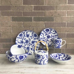 手绘青花瓷套装