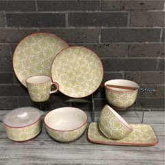 莱拉手绘餐具套装