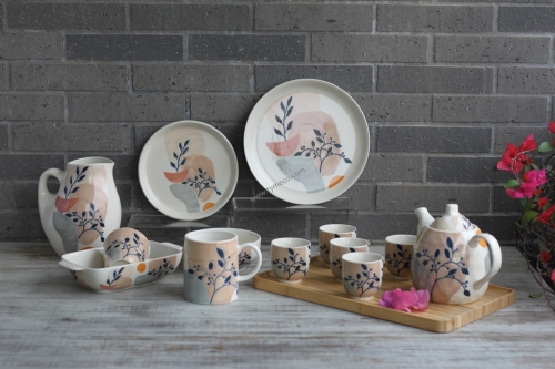 陶瓷餐具，印象与生活