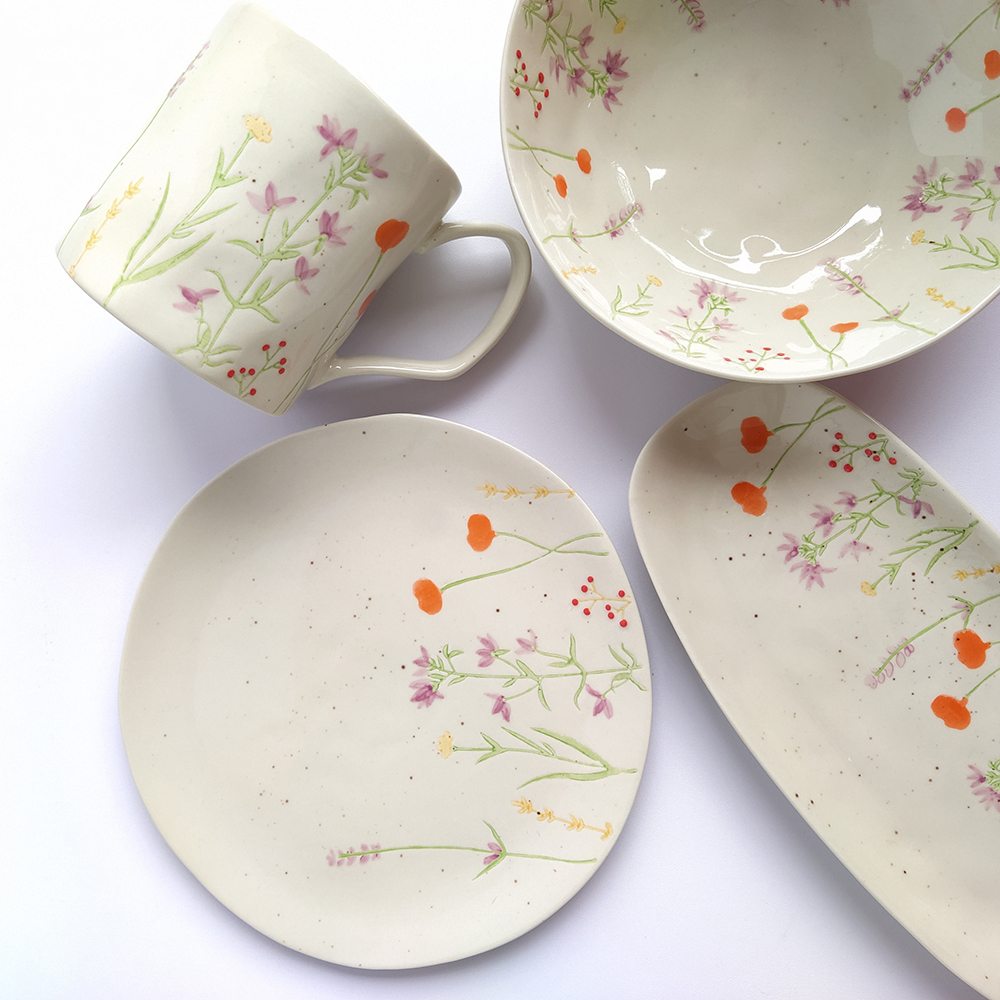 Hand Ware Hand-painted Ceramic Dinnerware Sets