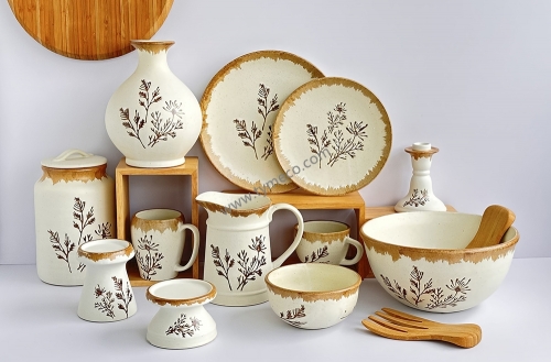 Floral Ceramic Tableware
