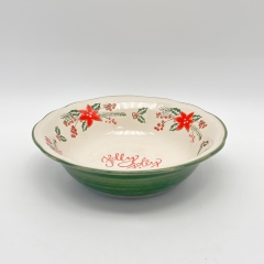 Ruffled bowl