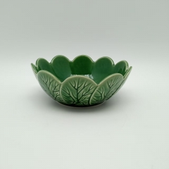 Ruffled bowl