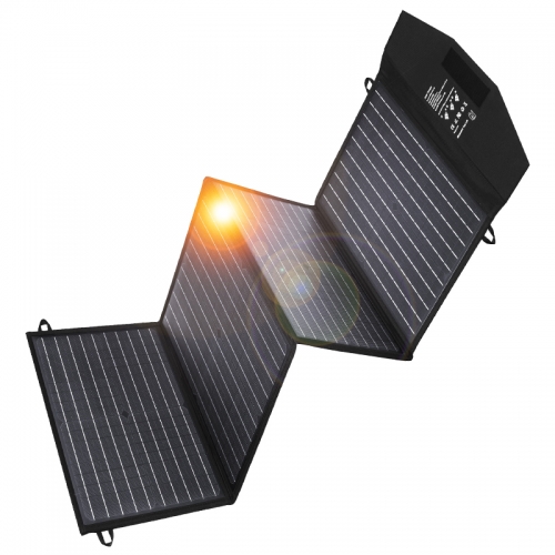 18V 80w Portable solar charger portable Folding flexible solar Panel for Home/outdoor / US Stock / 3-5 working days arrive